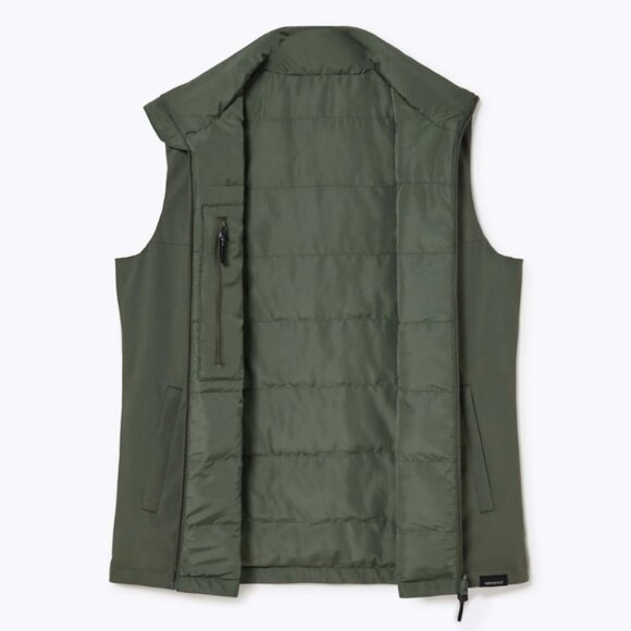 Women's Olive Green Wind and Waterproof Jacket - Picture 3 of 5